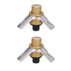 Champagne Stopper with Built - In Pressure Pump: 2 - Pack - True Wine Lover
