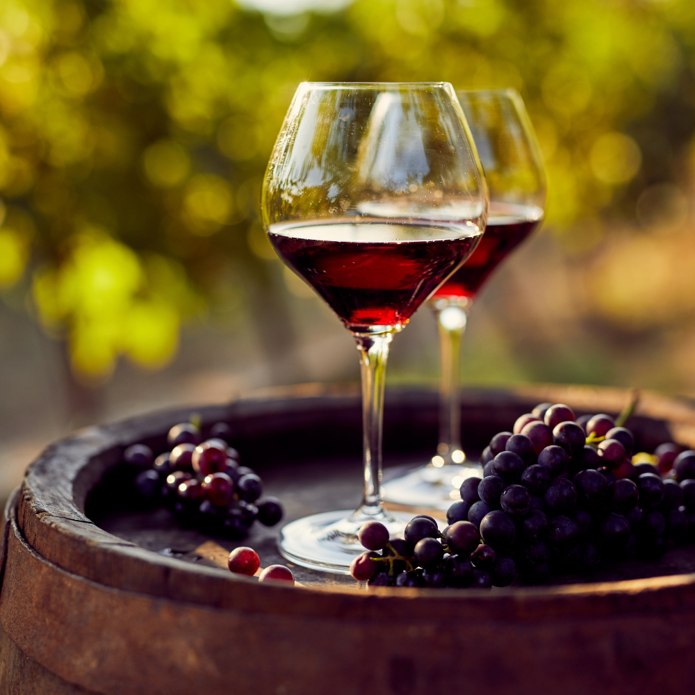 kinds of dry red wine