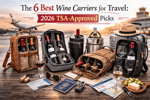 The 5 Best Wine Carriers for Travel: 2026 TSA-Approved Picks