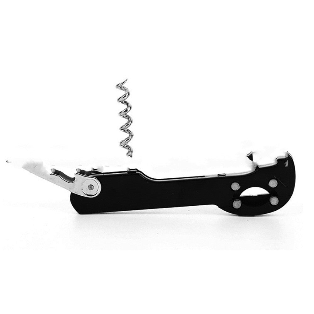 Sleek Recoil Waiters Corkscrew W Foil Cutter