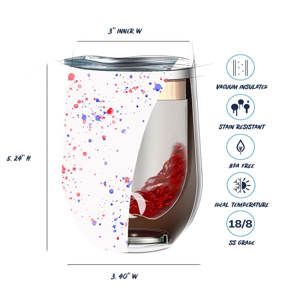 12oz Triple - Insulated Wine Tumbler | Pebble Beach - True Wine Lover
