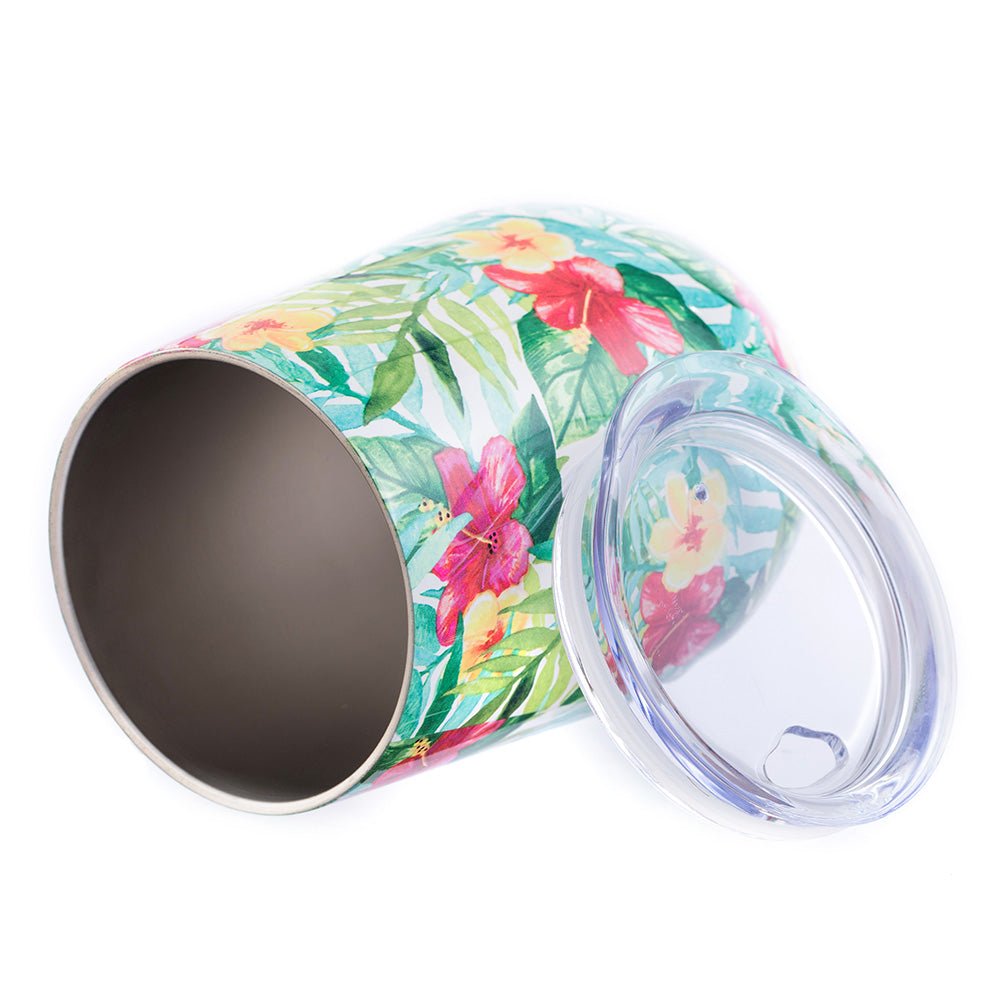 12oz Triple - Insulated Wine Tumbler | Tropical Hues Edition - True Wine Lover