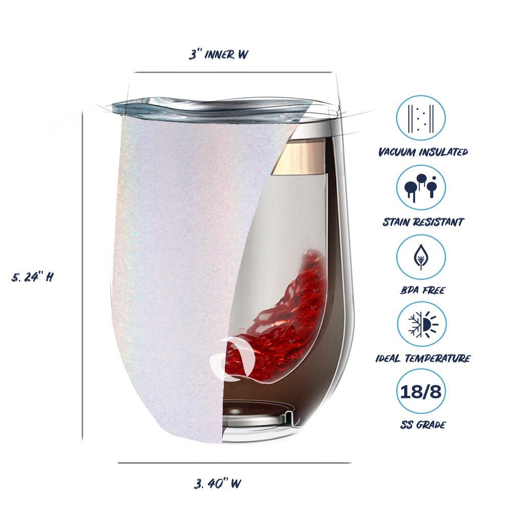 12oz Triple - Insulated Wine Tumbler | Unicorn Lust - True Wine Lover