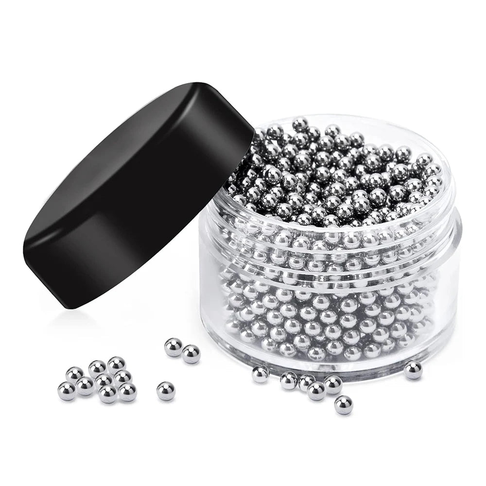 200 - Piece Stainless Steel Decanter Cleaning Beads – Reusable Glass Scrubber Set - True Wine Lover