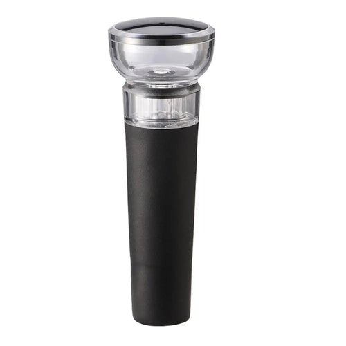 4 - Pack Vacuum Wine Stoppers – Built - in Wine Saver Pump & Preserver - True Wine Lover