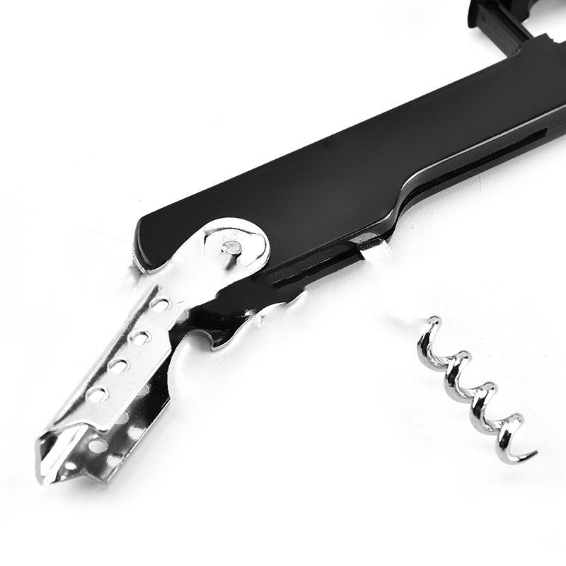 Sleek Recoil Waiters Corkscrew W Foil Cutter