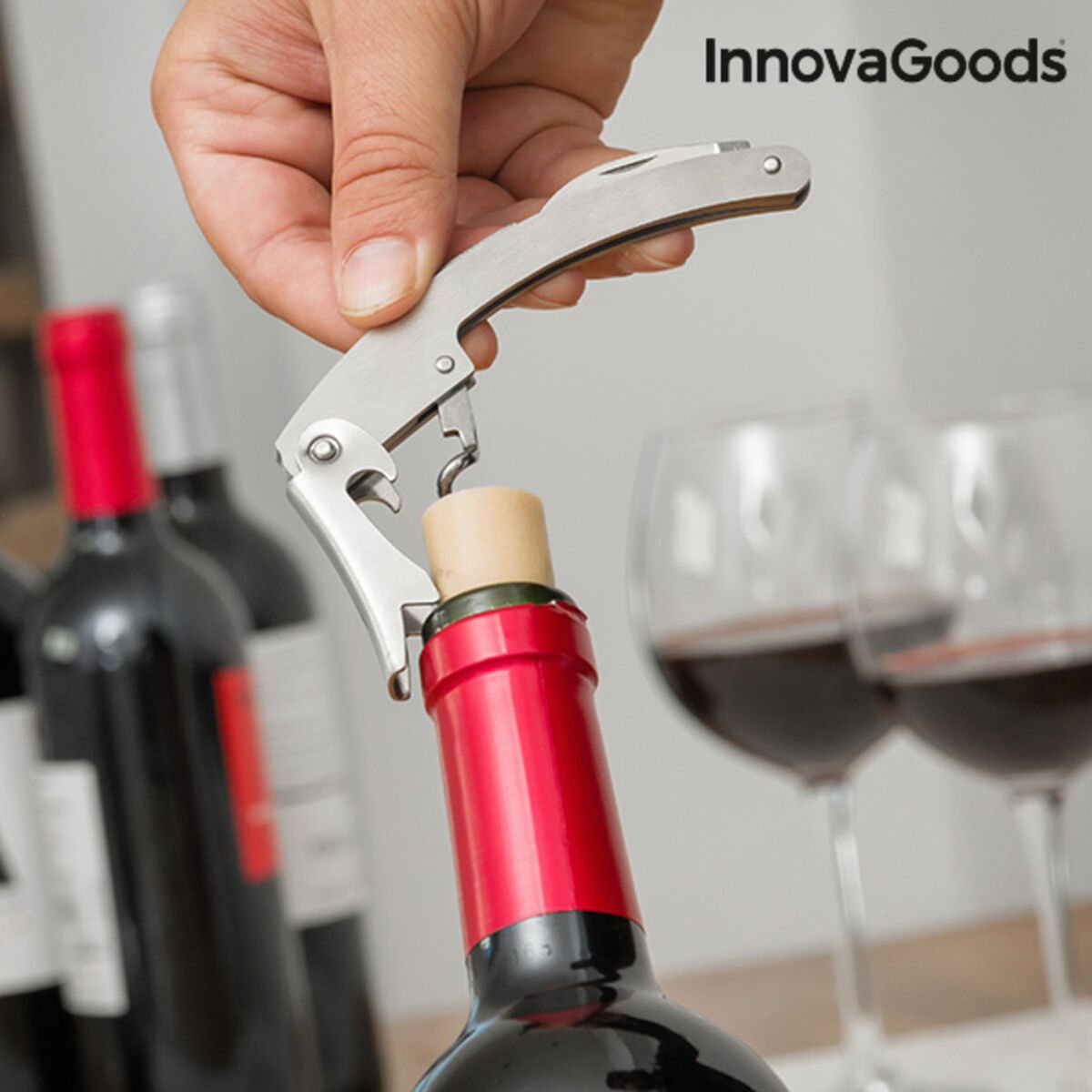 5 - Piece Deluxe Wine Tool Gift Set | Professional Bottle Presentation - True Wine Lover
