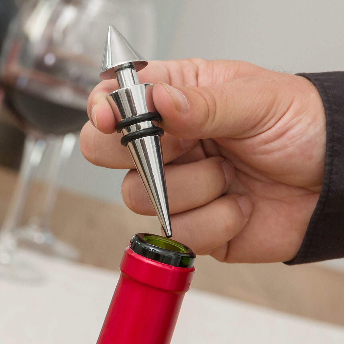5 - Piece Deluxe Wine Tool Gift Set | Professional Bottle Presentation - True Wine Lover