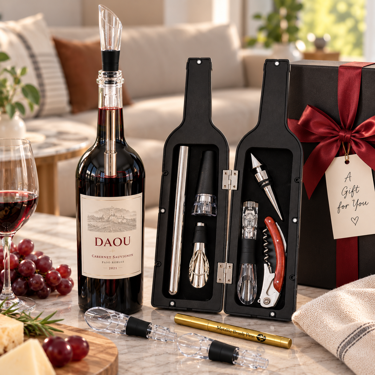 Wine Chiller Rod - Gift Set