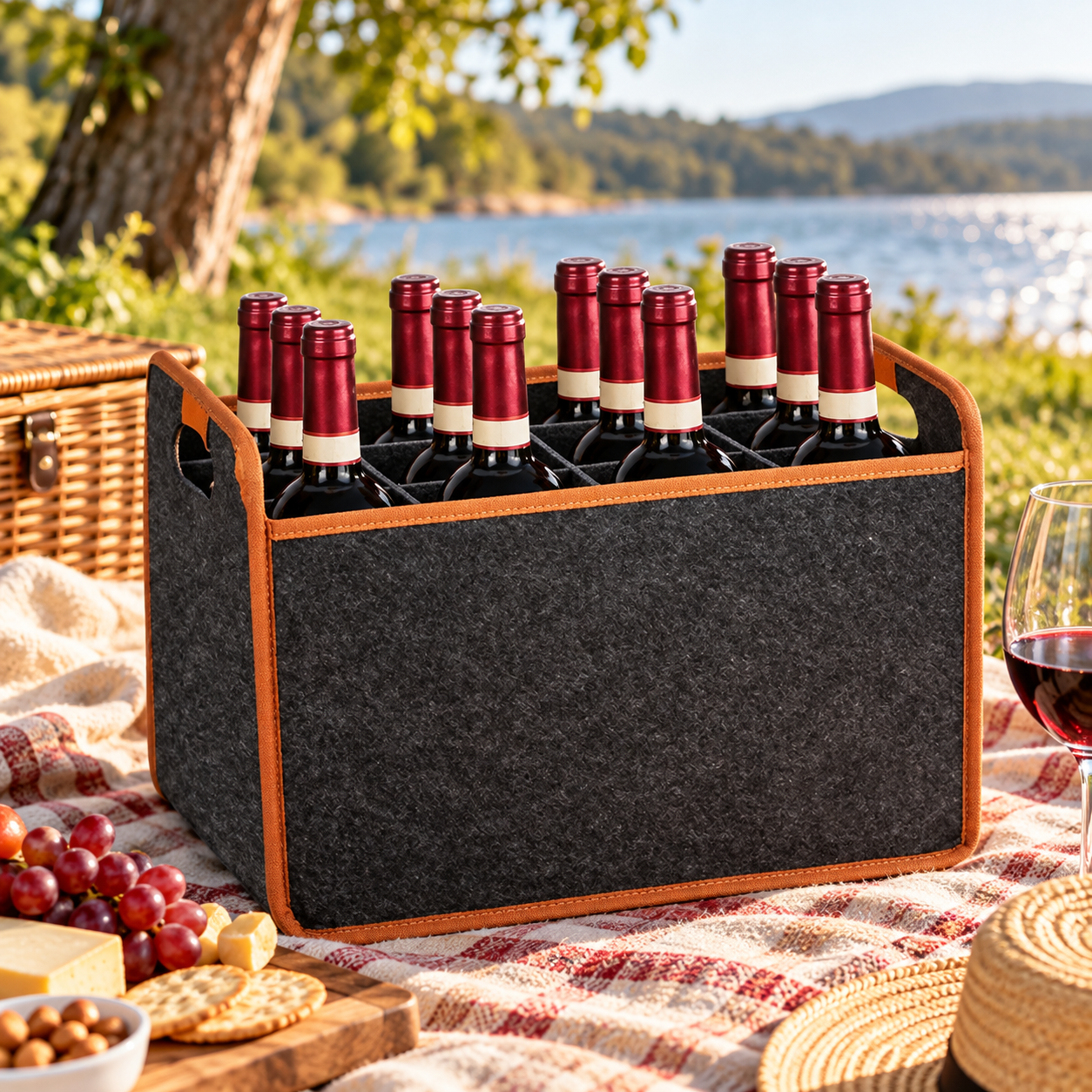 12-Bottle Wine Carrier