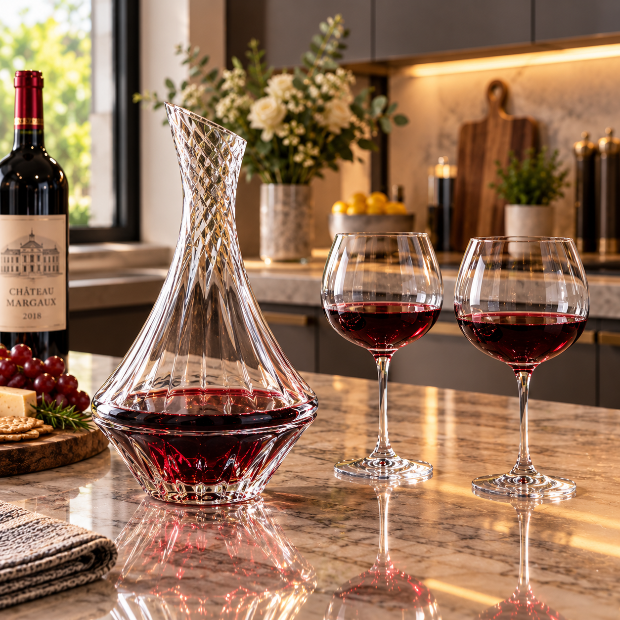 Professional Red Wine Decanter Set 1000ML
