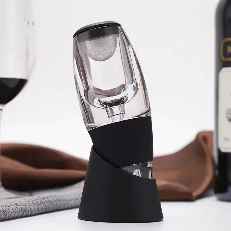 Red Wine Aerator- Wine Pourer-With Stand and Filter
