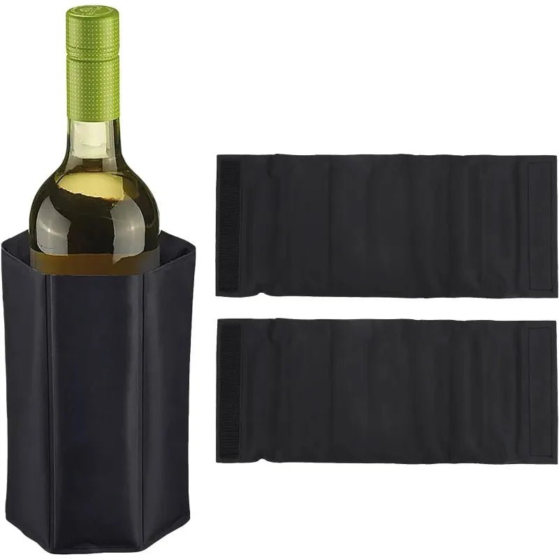 Active Wine Bottle Chiller – Reusable Insulated Ice Sleeve for Outdoor Events - True Wine Lover