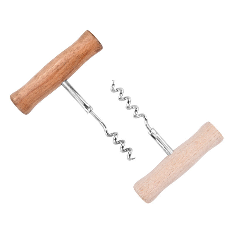 Corkscrew with Wooden Handle