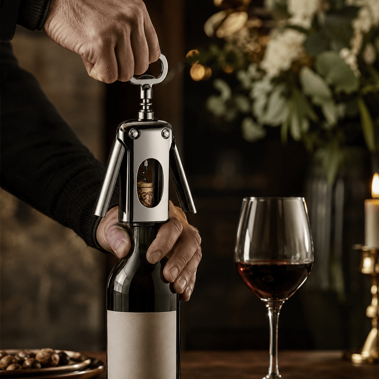 Alloy Zinc Professional Winged Wine Bottle Opener - True Wine Lover