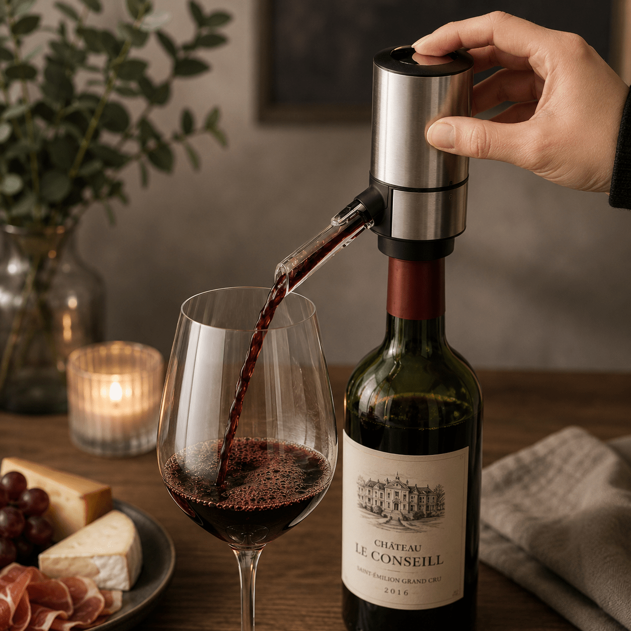 Automatic Wine Decanter & Dispenser - True Wine Lover