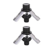 Champagne Stopper with Built - In Pressure Pump: 2 - Pack - True Wine Lover