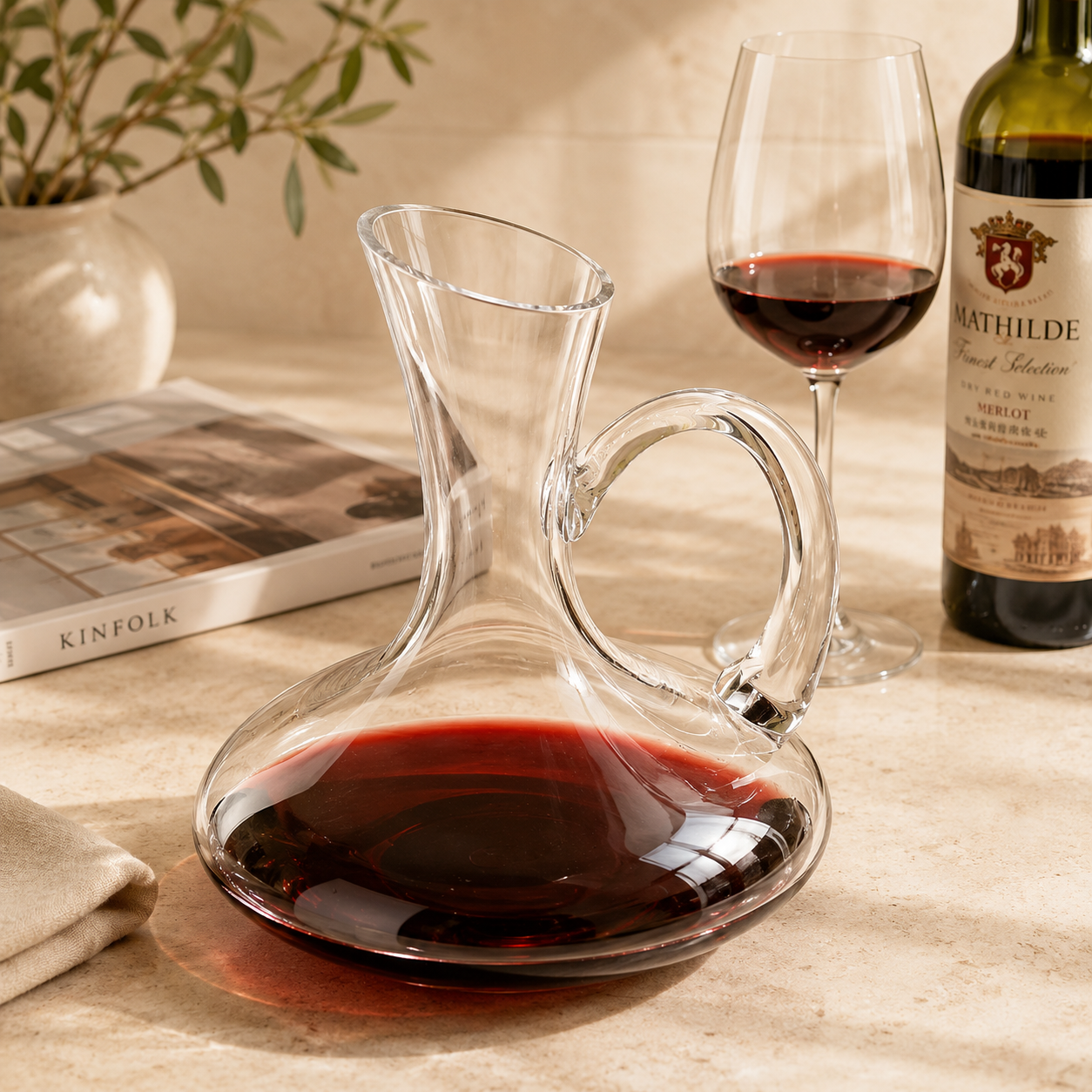decanter for red wine
