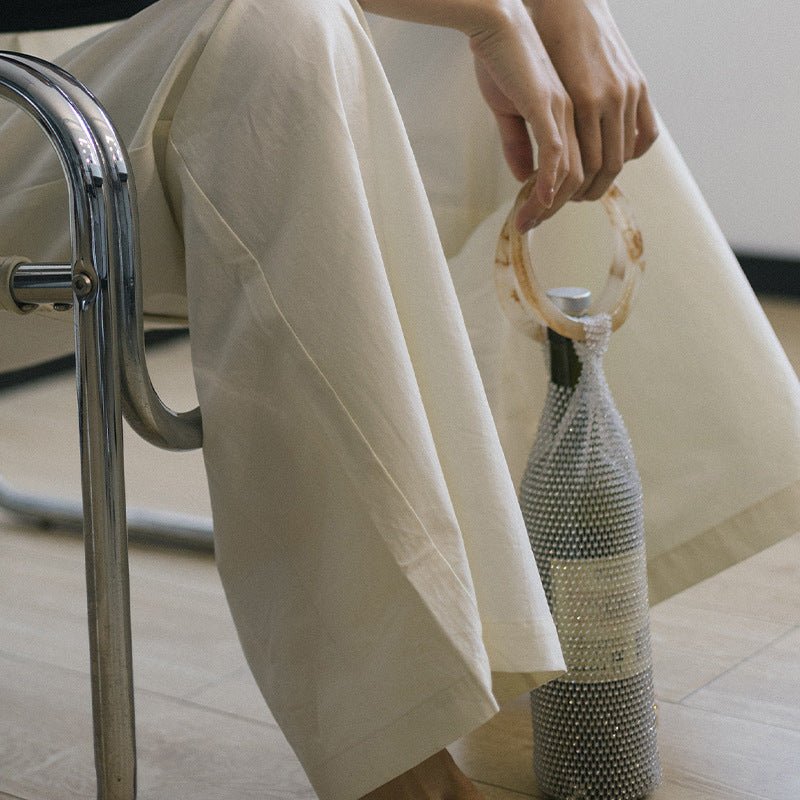 Diamond Hand - woven Luxury Wine Tote - True Wine Lover