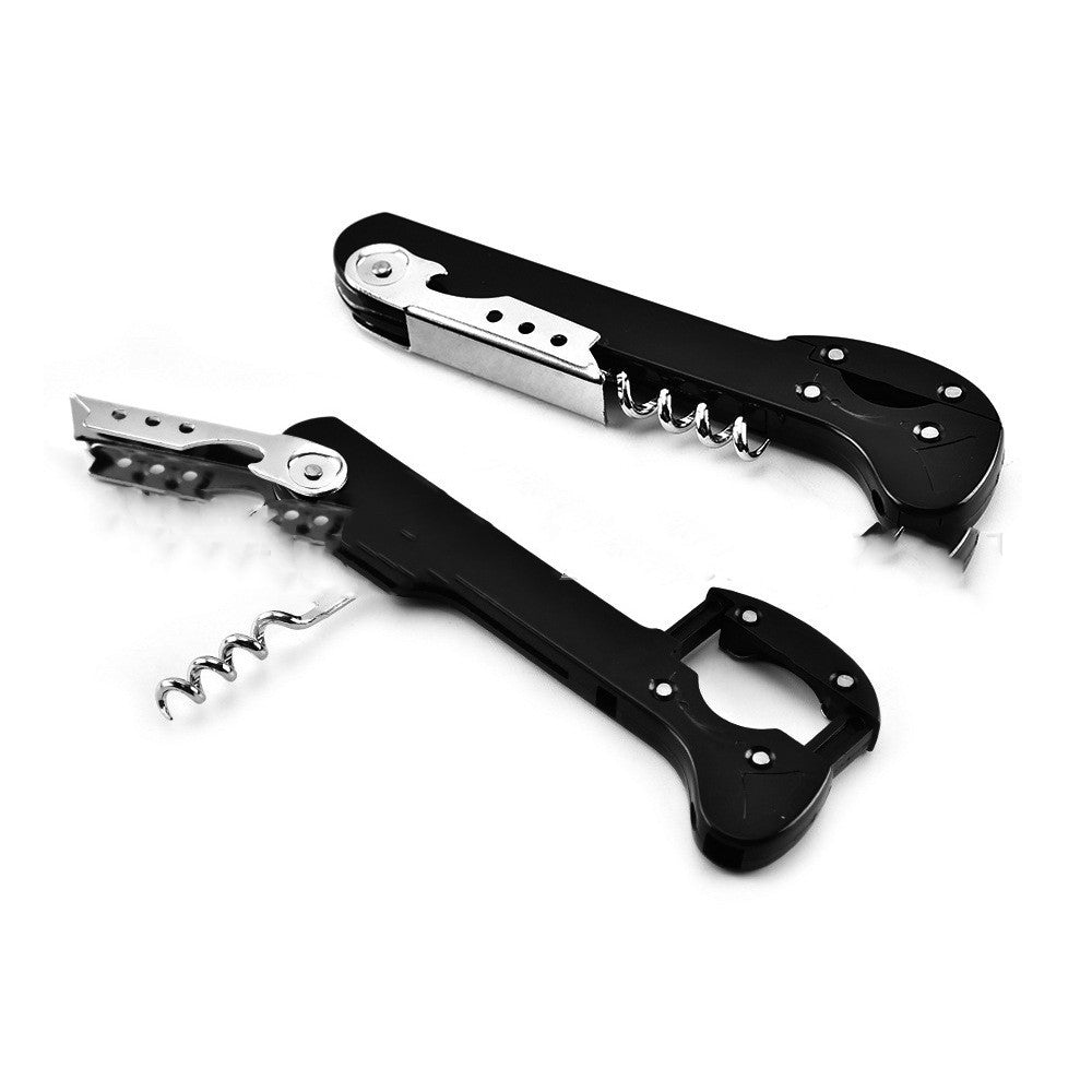 Sleek Recoil Waiters Corkscrew W Foil Cutter