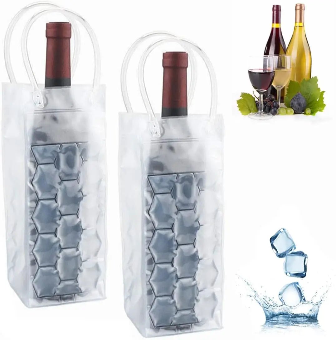 Gel Wine Chiller Wrap | Portable Cooling Sleeve for Travel & Picnics - True Wine Lover