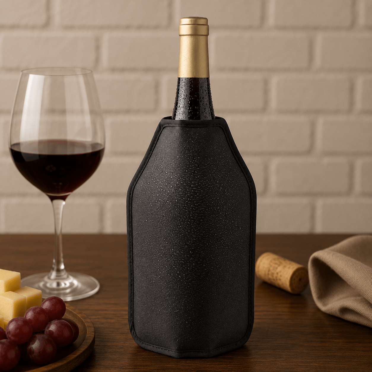 Insulated Wine Cooler Sleeve - True Wine Lover