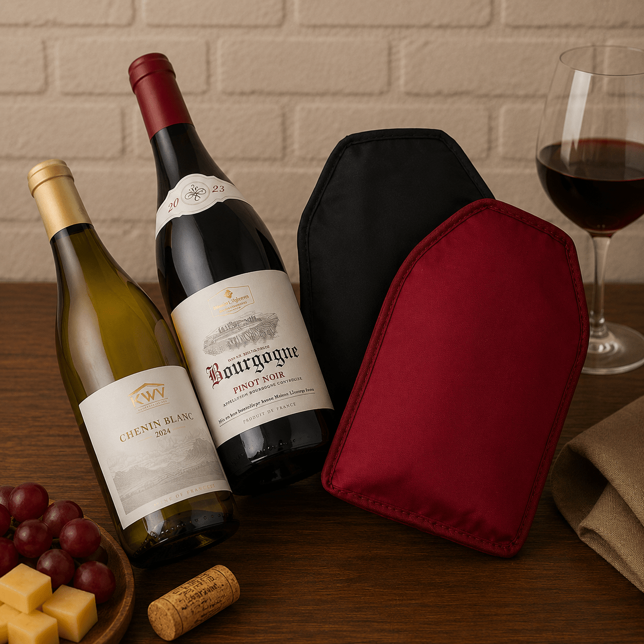 Insulated Wine Cooler Sleeve - True Wine Lover