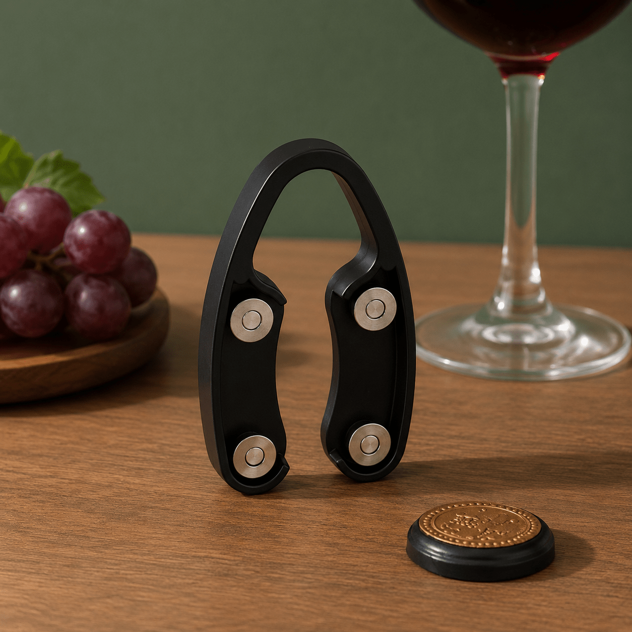 Magnetic Wine Bottle Foil Cutter - True Wine Lover