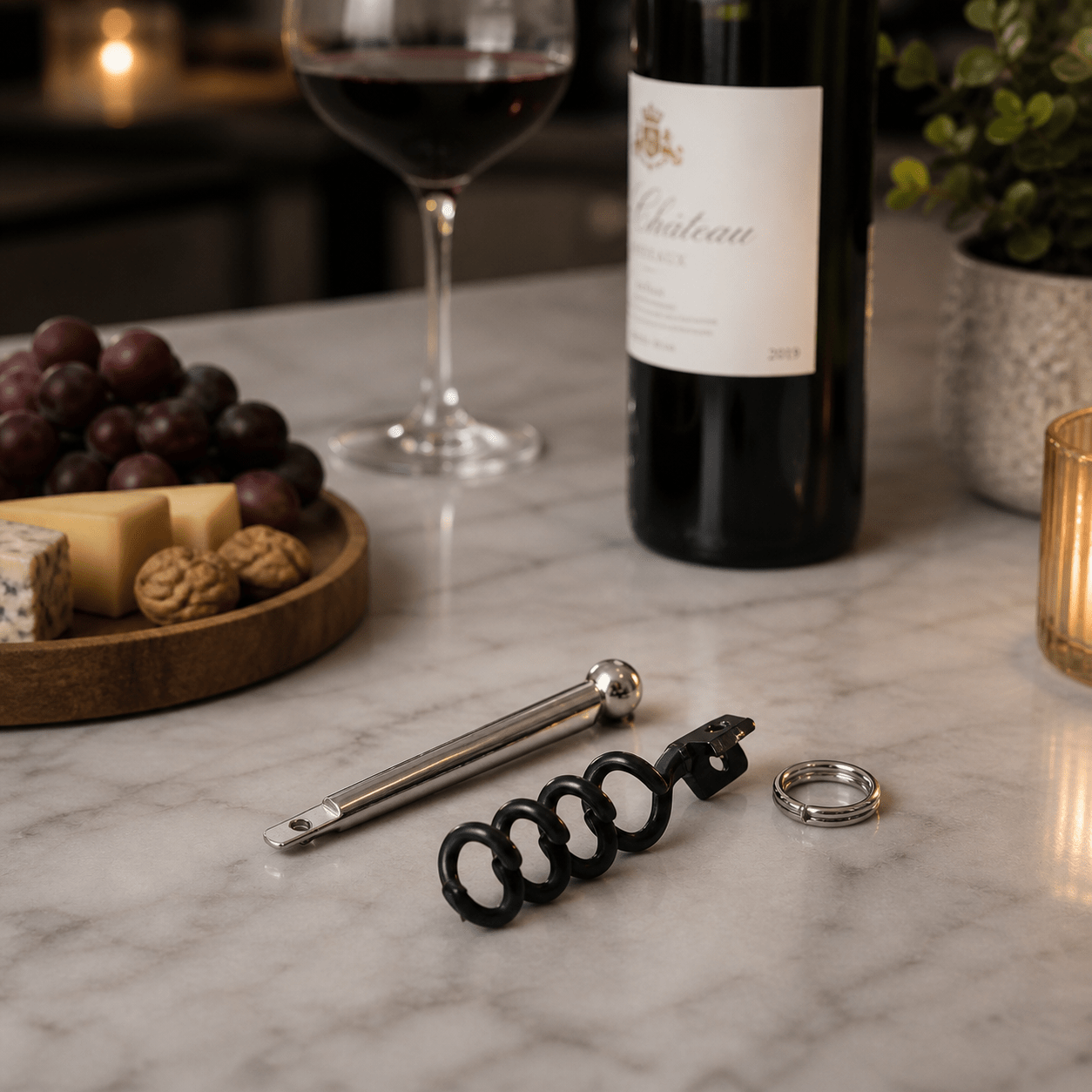 Mini Keychain Wine Corkscrew - True Wine Lover