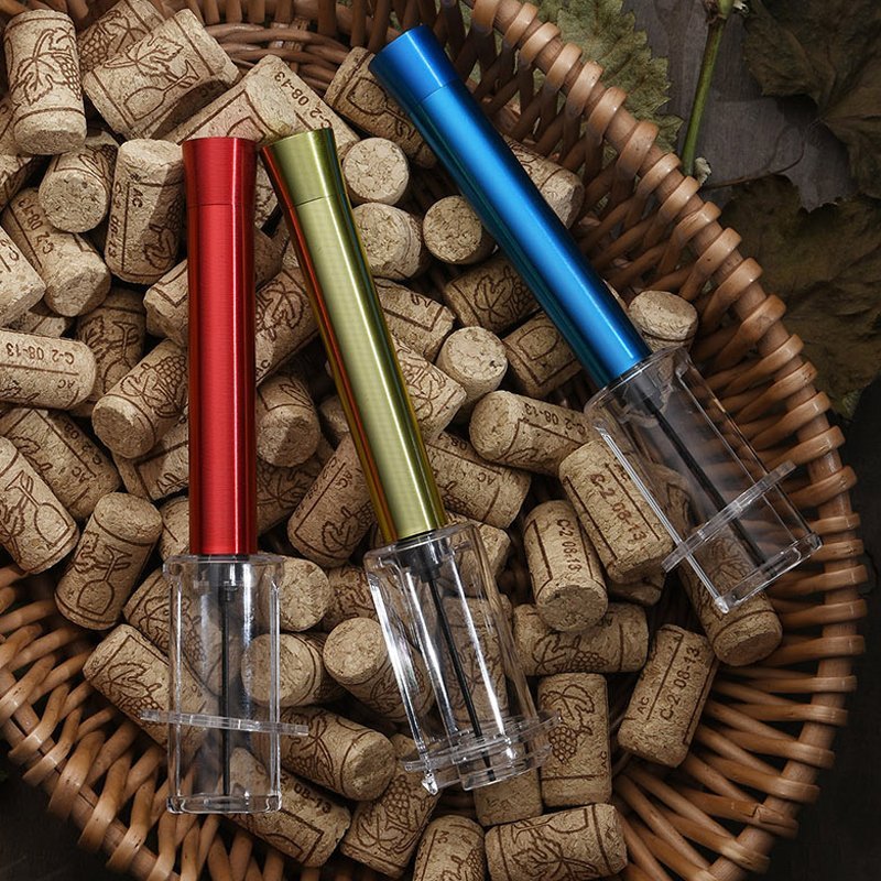 Portable Air Pump Wine Cork Remover – Effortless Needle Pressure Opener - True Wine Lover