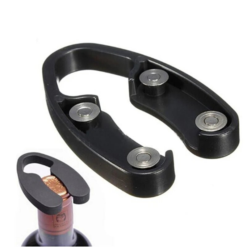 Professional Black Wine Foil Cutter | Precision Bottle Seal Remover - True Wine Lover