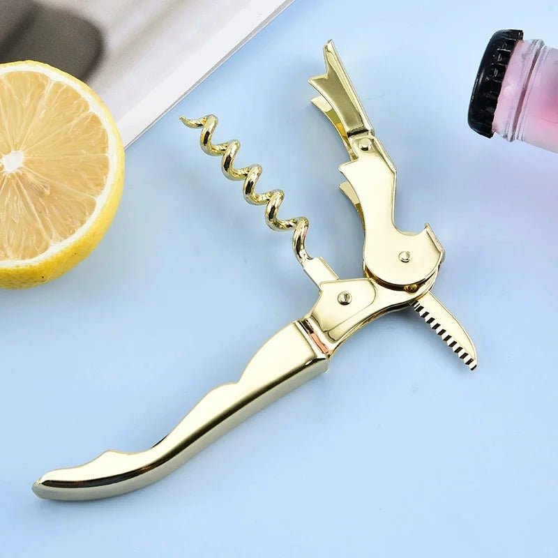 Professional Double Hinged Waiters Corkscrew - True Wine Lover