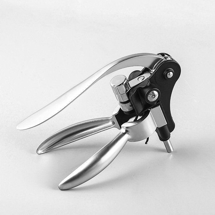 Professional Vertical Lever Wine Opener | Ergonomic Corkscrew - True Wine Lover