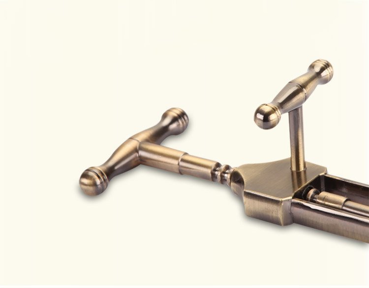 Rustic Bronze Manual Corkscrew | Heavy - Duty Wine Opener for Home & Bar - True Wine Lover