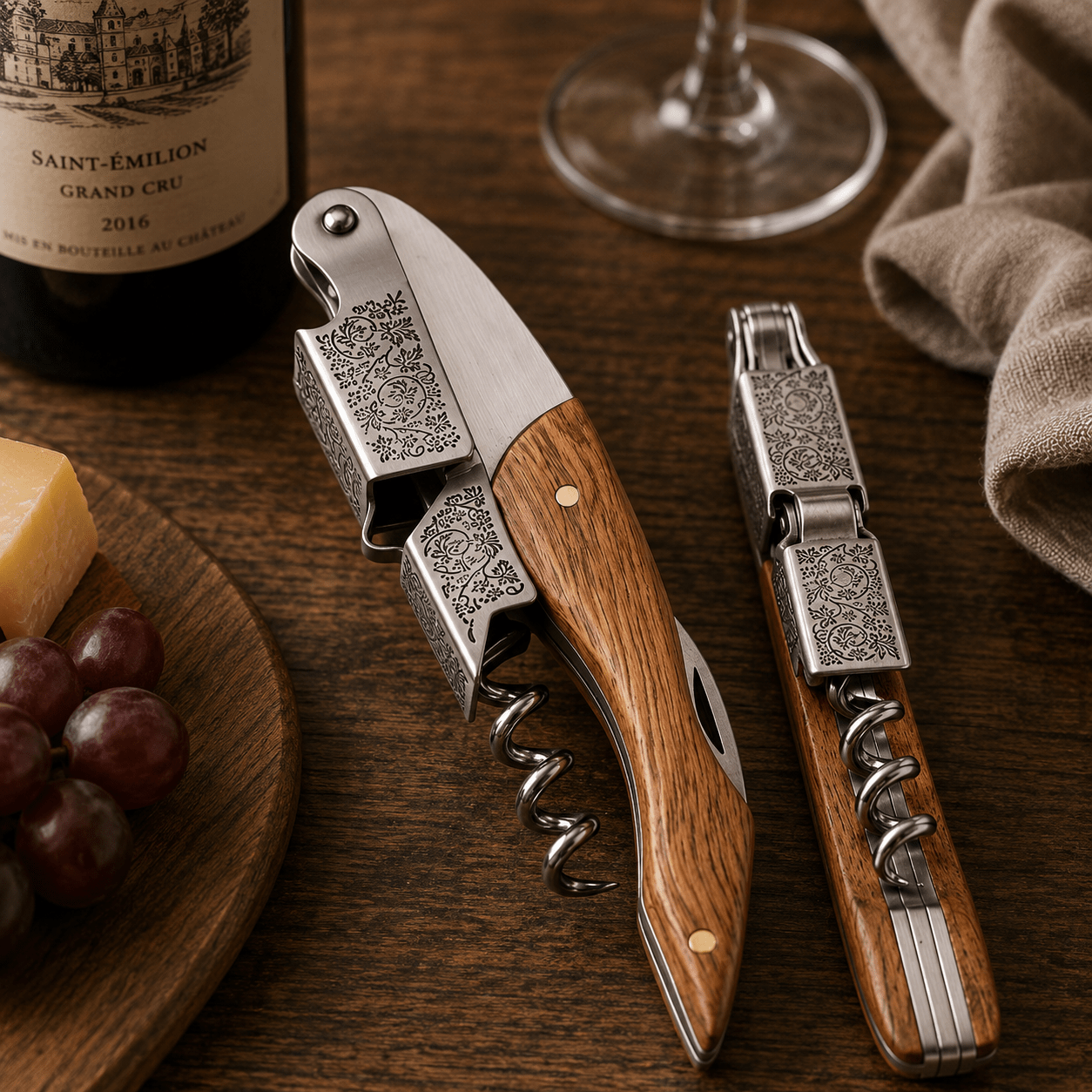 Sommelier grade wine key best wine key for sommeliers server wine key high quality wine key professional