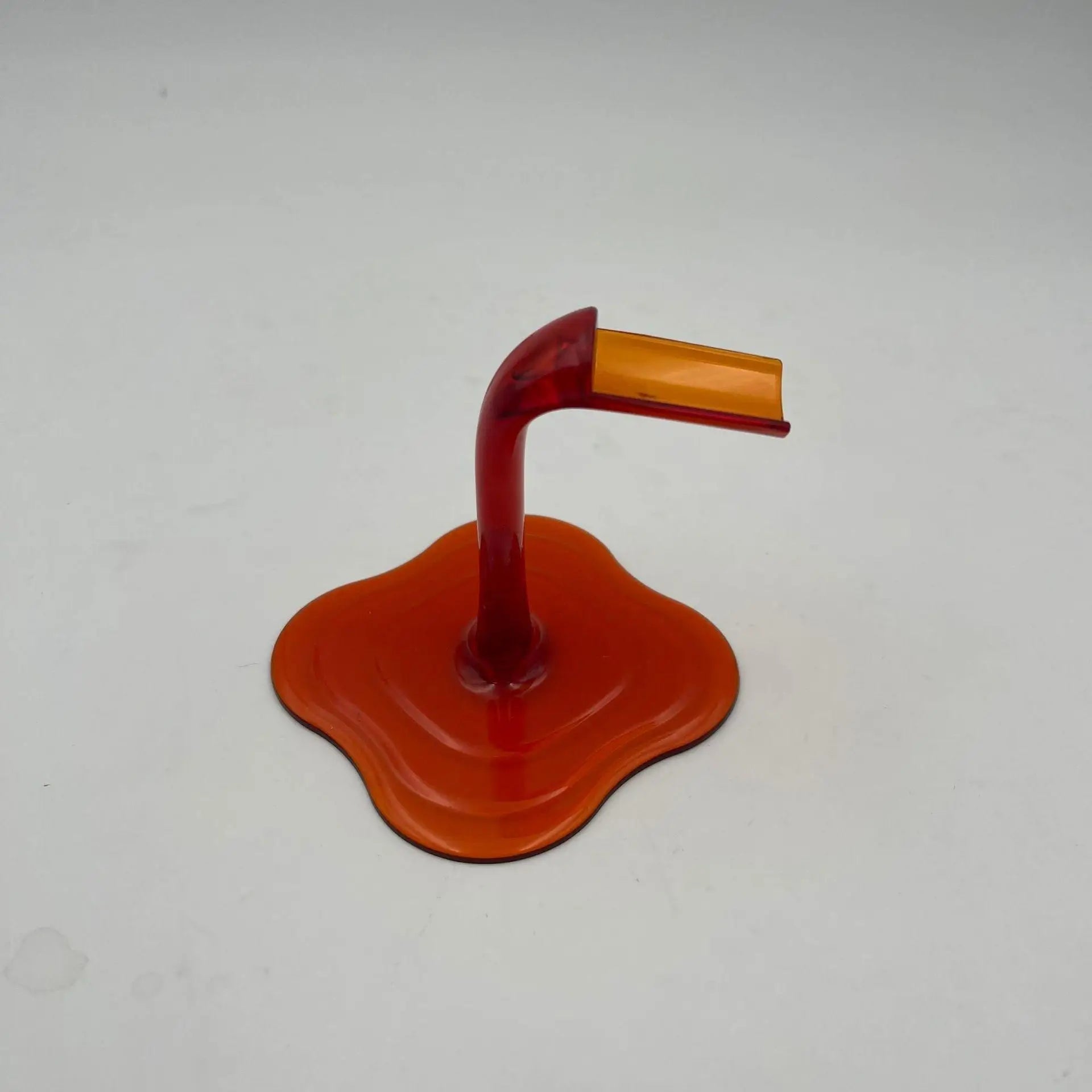 "Spilled Wine" Countertop Bottle Stand – Fun & Whimsical Single Bottle Display - True Wine Lover