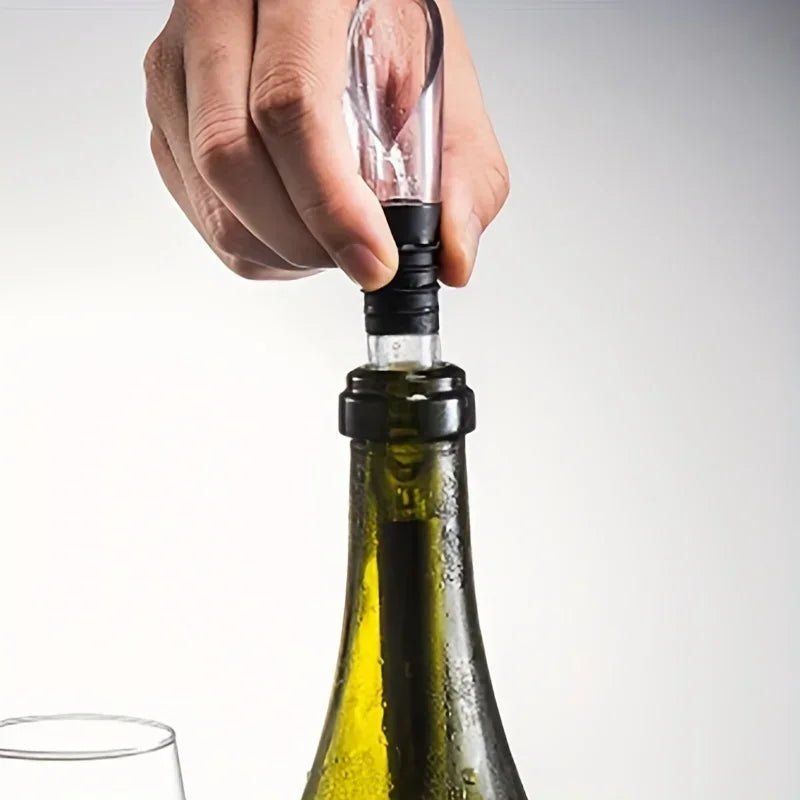 Stainless Steel Wine Chiller Stick with Aerator and Pourer - True Wine Lover