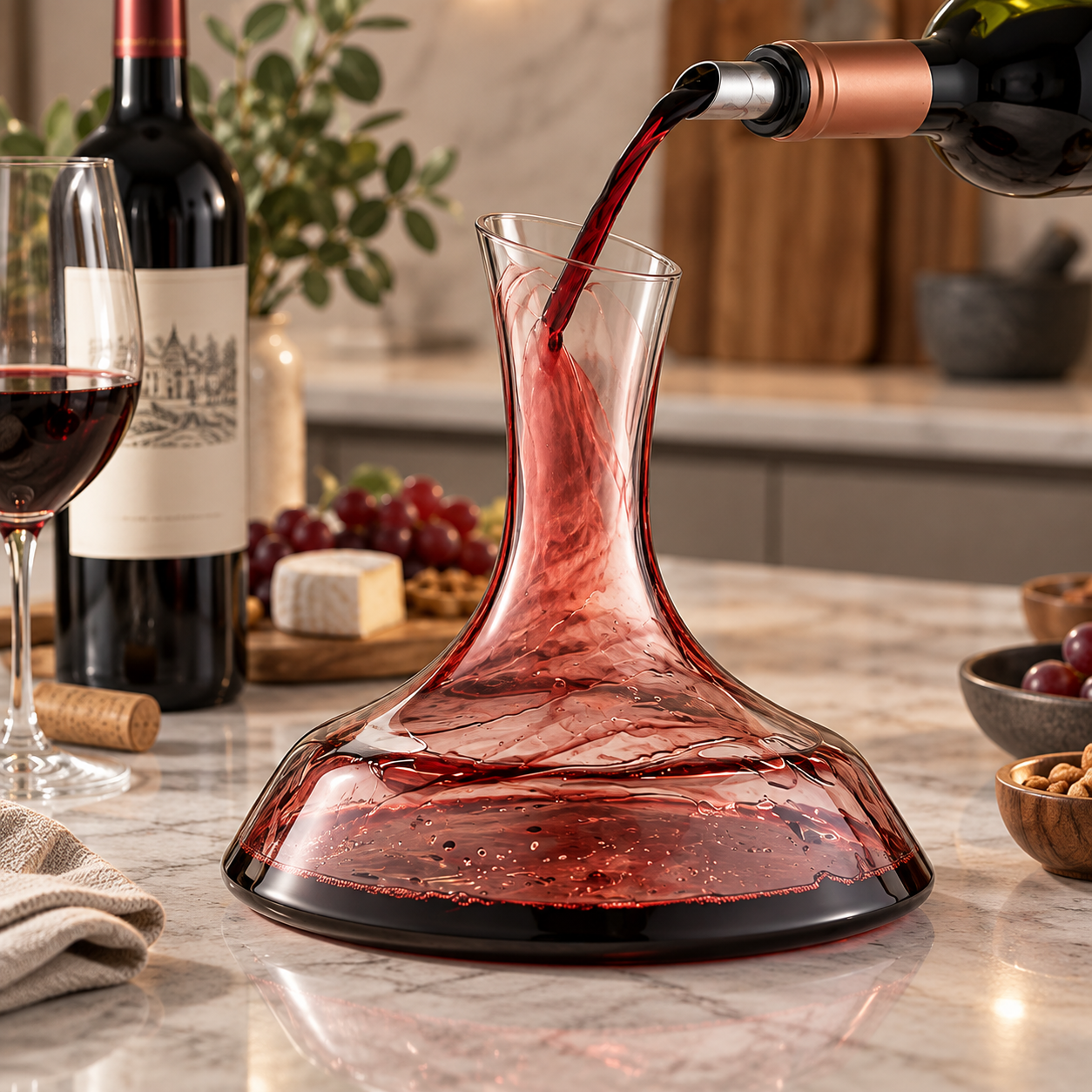wine decanter aerator