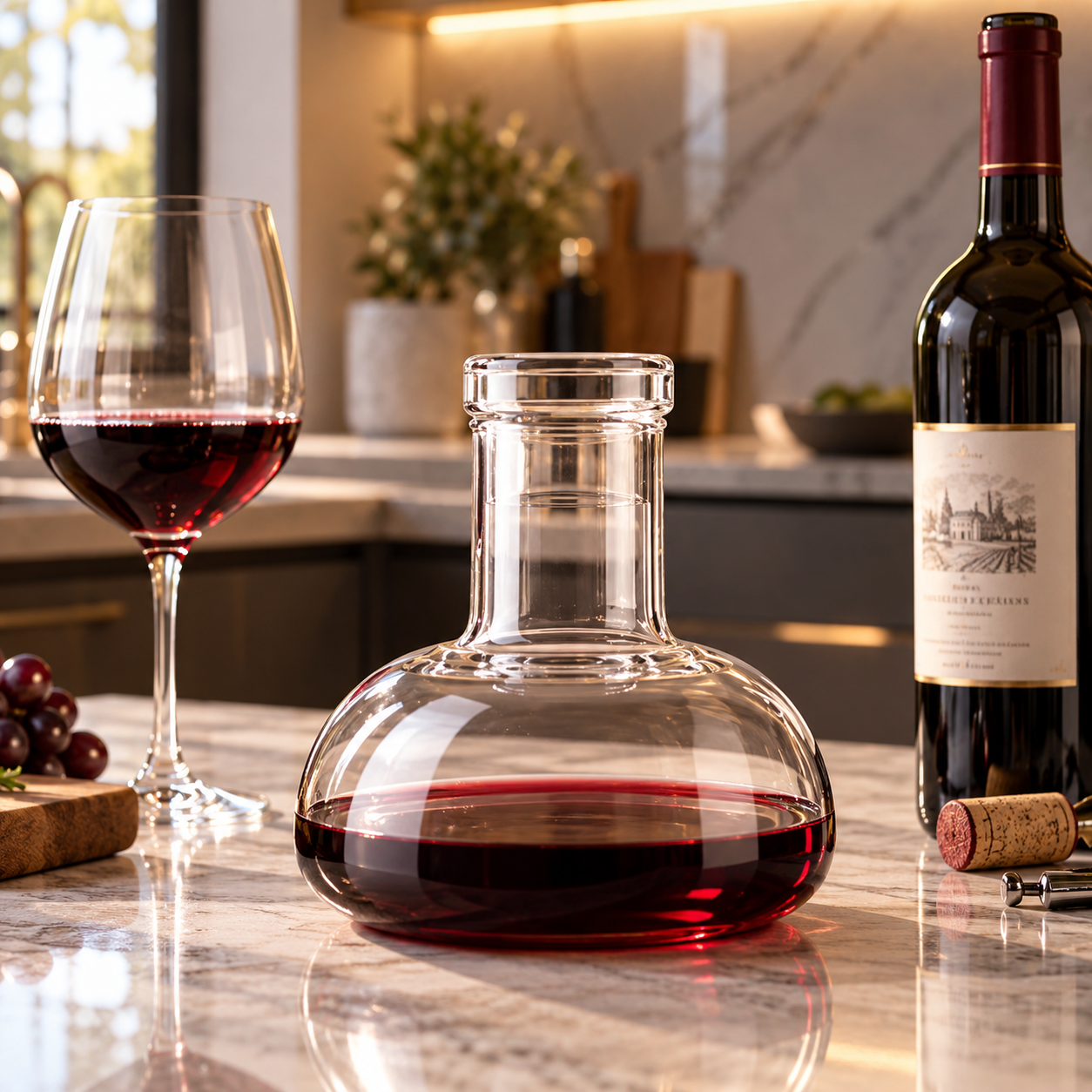 wine decanter pourer

